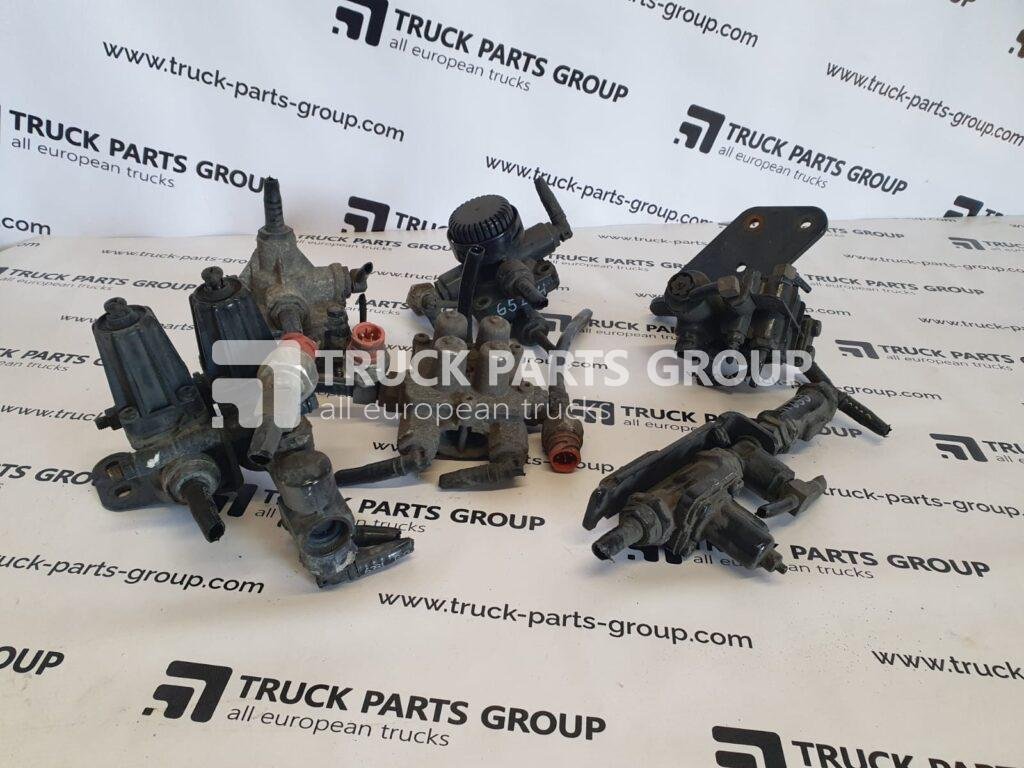 MAN TGX / TGS EURO6 air valves, brakes control, Wabco pressure limiting ...