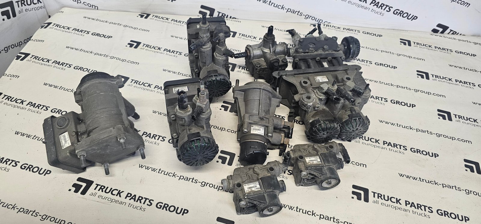 MAN TGX / TGS EURO6 emission TG3 model valve set units, trailer control ...