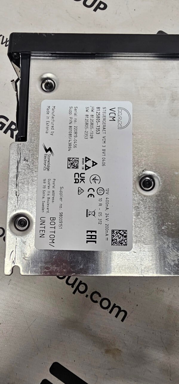 Man Rio Box MAN TGX / TGS EURO6 emission TG3 model RIO box control unit, telematic ...